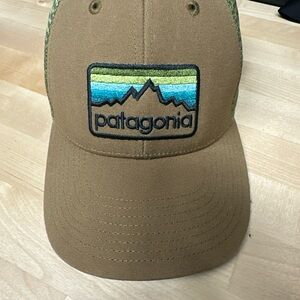 Patagonia Brown Cap with Blue, Green & Yellow Patch